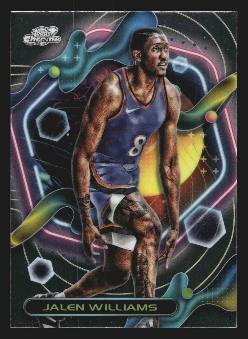 2023-24 Topps Cosmic Chrome Jalen Williams #87 Thunder - Basketball Card Single