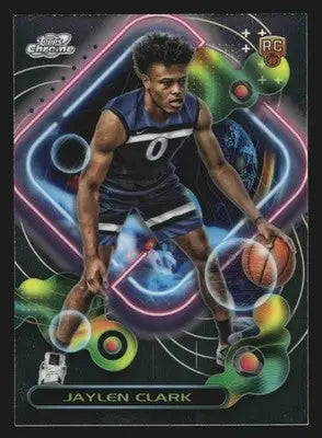 2023-24 Topps Cosmic Chrome Jaylen Clark #194 RC Timberwolves - Basketball Card Single