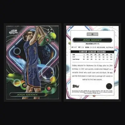 2023-24 Topps Cosmic Chrome Josh Giddey #89 Thunder - Basketball Card Single