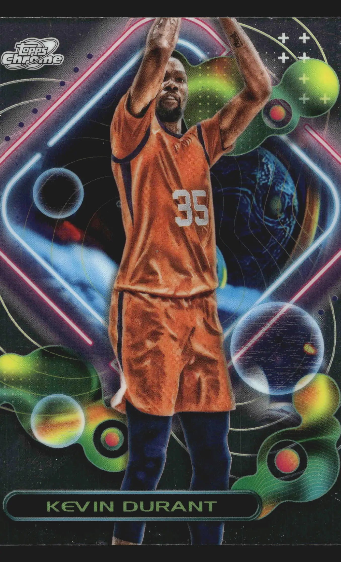 2023-24 Topps Cosmic Chrome Kevin Durant #101 Phoenix Suns - Basketball Card Single