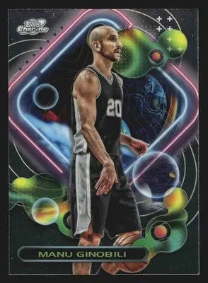 2023-24 Topps Cosmic Chrome Manu Ginobili #113 San Antonio Spurs HOF - Basketball Card Single