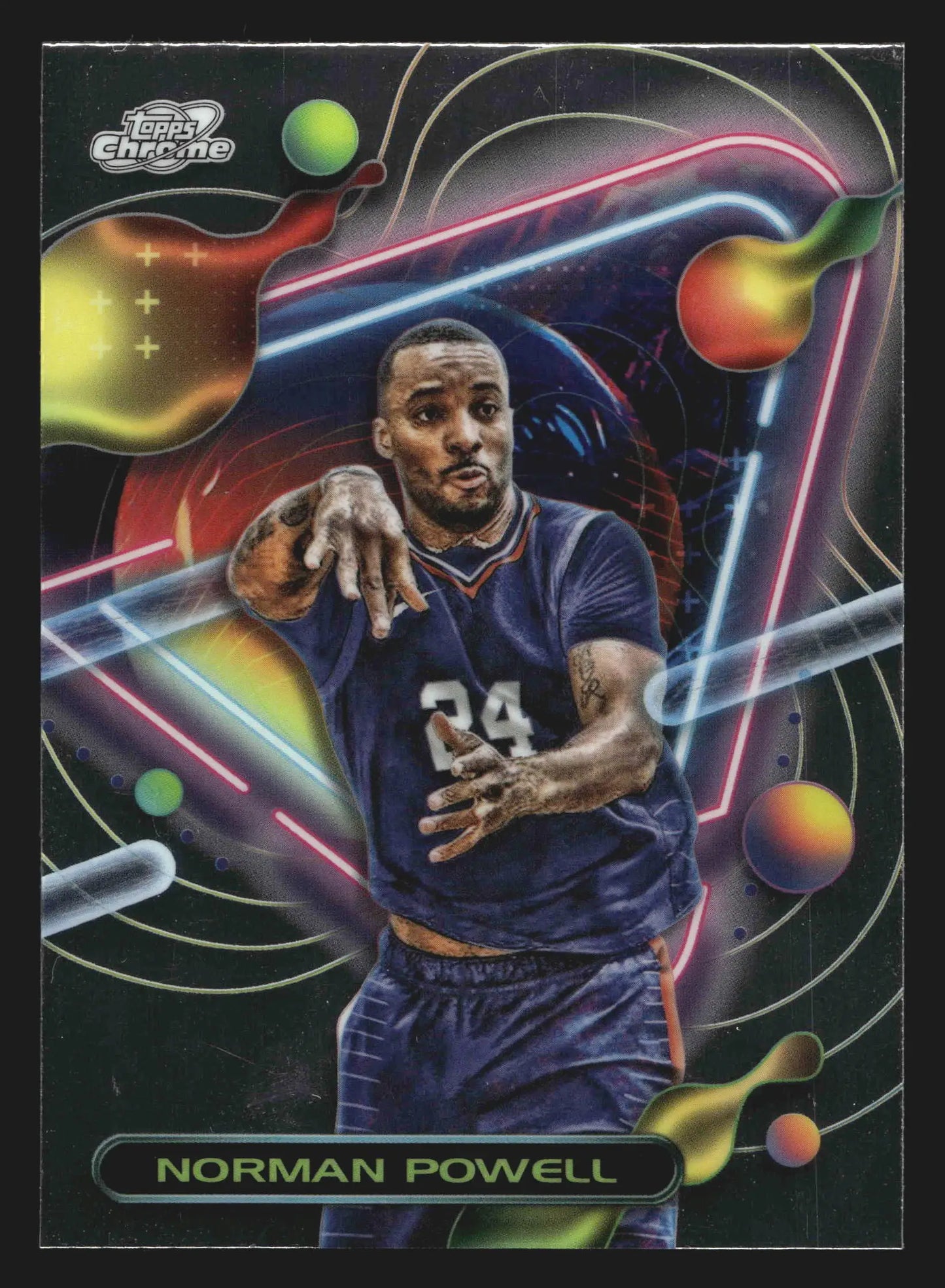 2023-24 Topps Cosmic Chrome Norman Powell #63 Los Angeles Clippers - Basketball Card Single