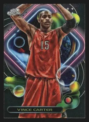 2023-24 Topps Cosmic Chrome Vince Carter #127 Raptors HOF
