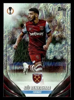 2023-24 Topps Jade Edition UEFA Club Competitions #103 Saïd Benrahma - Other