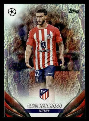 2023-24 Topps Jade Edition UEFA Club Competitions #106 Mario Hermoso - Soccer Card Single