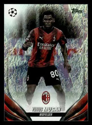 2023-24 Topps Jade Edition UEFA Club Competitions #13 Rafael Leão - Soccer Card Single