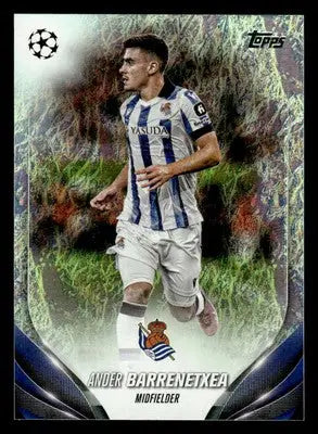2023-24 Topps Jade Edition UEFA Club Competitions #193 Ander Barrenetxea - Soccer Card Single