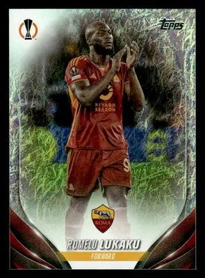 2023-24 Topps Jade Edition UEFA Club Competitions #32 Romelu Lukaku - Soccer Card Single