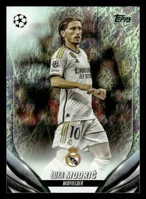 2023-24 Topps Jade Edition UEFA Club Competitions #5 Luka Modrić - Soccer Card Single