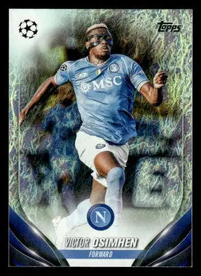 2023-24 Topps Jade Edition UEFA Club Competitions #58 Victor Osimhen - Soccer Card Single