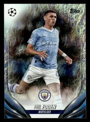 2023-24 Topps Jade Edition UEFA Club Competitions #84 Phil Foden - Other