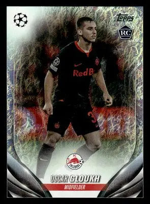 2023-24 Topps Jade Edition UEFA Club Competitions #98 Oscar Gloukh - Soccer Card Single