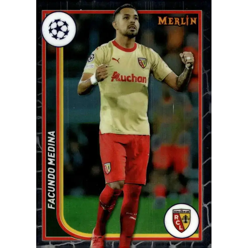 2023-24 Topps Merlin UEFA #102 Facundo Medina EX Excellent RC Lens Soccer Card - Soccer Card Single