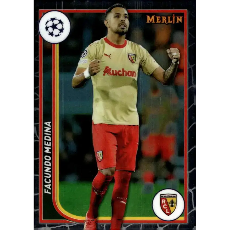 2023-24 Topps Merlin UEFA #102 Facundo Medina EX Excellent RC Lens Soccer Card - Soccer Card Single