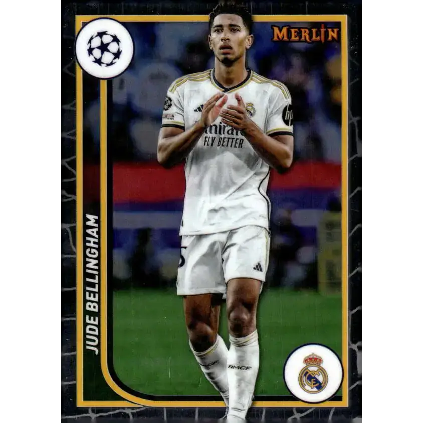 2023-24 Topps Merlin UEFA #105 Jude Bellingham EX Excellent Real Madrid C.F. Soccer Card - Soccer Card Single