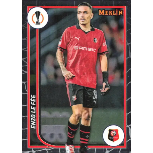 2023-24 Topps Merlin UEFA #128 Enzo Le Fee EX Excellent Stade Rennais FC Soccer Card - Soccer Card Single