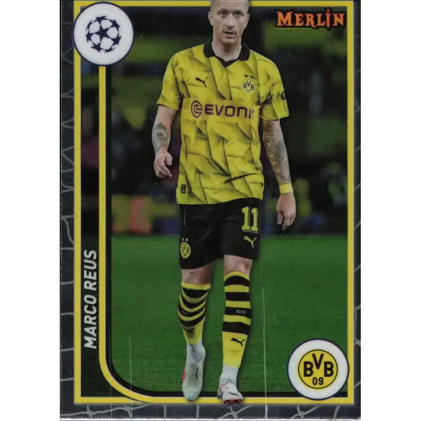 2023-24 Topps Merlin UEFA #28 Marco Reus EX Excellent Borussia Dortmund Soccer Card