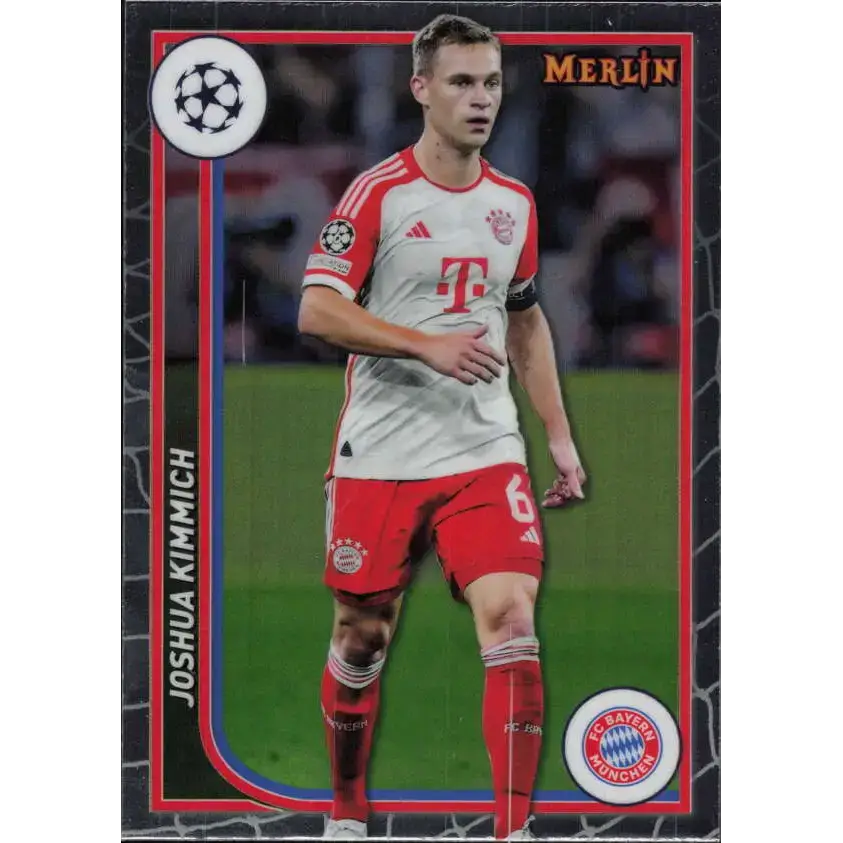 2023-24 Topps Merlin UEFA #43 Joshua Kimmich EX Excellent FC Bayern Munchen Soccer Card - Soccer Card Single