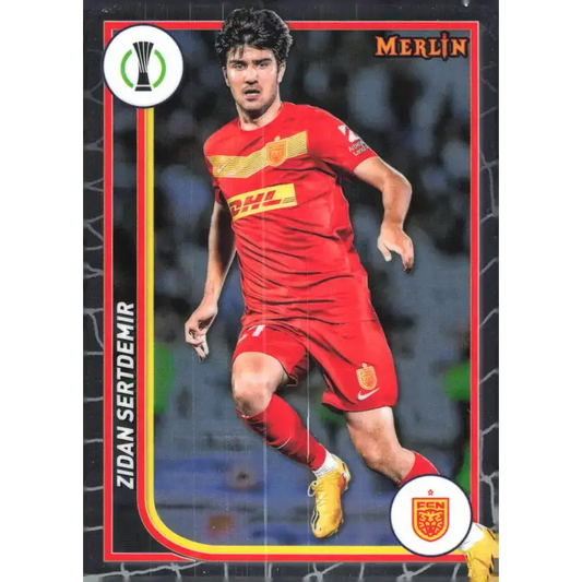 2023-24 Topps Merlin UEFA #53 Zidan Sertdemir EX Excellent FC Nordsjaelland Soccer Card - Soccer Card Single