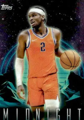2023-24 Topps Midnight #92 Shai Gilgeous-Alexander - Basketball Card Single
