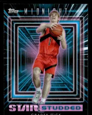 2023-24 Topps Midnight #SS-25 Gradey Dick Star Studded - Basketball Card Single