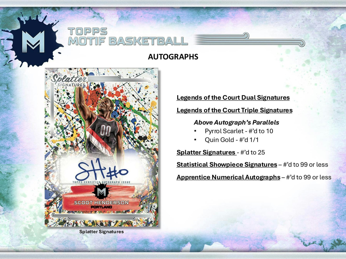 2023-24 Topps Motif Basketball Hobby Box