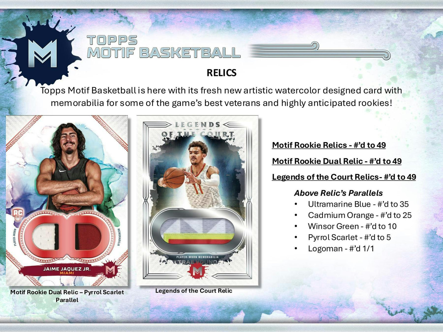 2023-24 Topps Motif Basketball Hobby Box