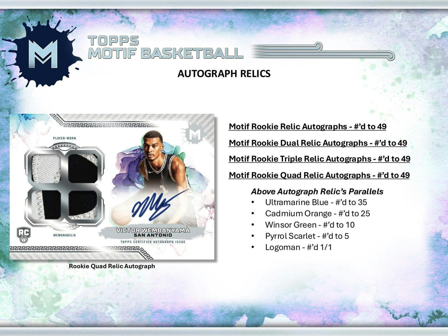 2023-24 Topps Motif Basketball Hobby Box