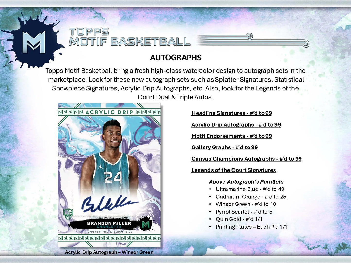 2023-24 Topps Motif Basketball Hobby Box - Sports Cards - Basketball Sealed