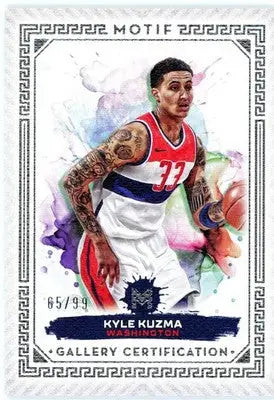 2023-24 Topps Motif Kyle Kuzma #64 /99 Wizards - Basketball Card Single