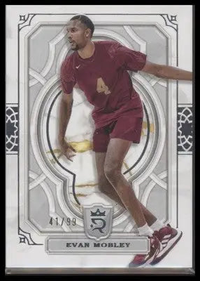 2023-24 Topps Royalty #17 Evan Mobley #/99 Cleveland Cavaliers - Basketball Card Single