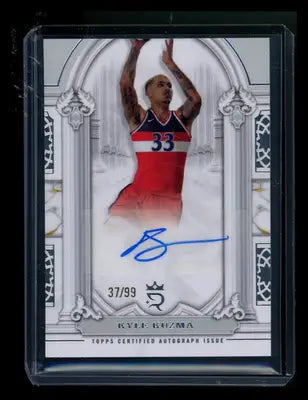 2023/24 Topps Royalty Collection Basketball Kyle Kuzma #PGS-KK 37/99 Auto
