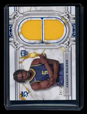 2023-24 Topps Royalty Collection Regalia Jarace Walker #RR-JWA 04/25 RC Relic - Basketball Card Single