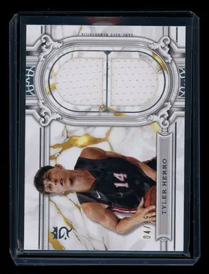 2023-24 Topps Royalty Collection Regalia Relics Tyler Herro #RR-TH Relic 04/99