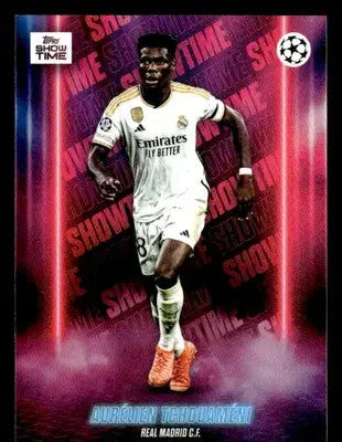 2023-24 Topps Showtime UEFA Club Competitions #NNO Aurelien Tchouameni - Other
