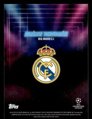 2023-24 Topps Showtime UEFA Club Competitions #NNO Aurelien Tchouameni - Other