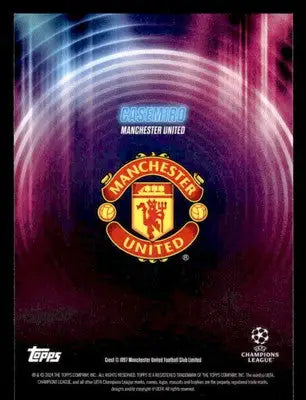 2023-24 Topps Showtime UEFA Club Competitions #NNO Casemiro - Other