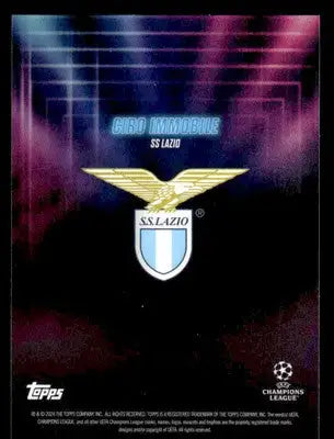 2023-24 Topps Showtime UEFA Club Competitions #NNO Ciro Immobile - Other