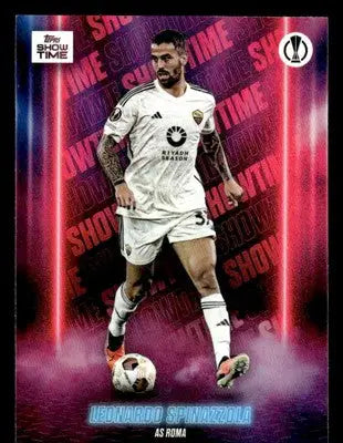 2023-24 Topps Showtime UEFA Club Competitions #NNO Leonardo Spinazzola - Other