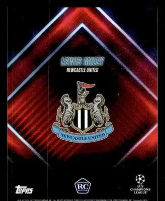 2023-24 Topps Showtime UEFA Club Competitions #NNO Lewis Miley - Soccer Card Single