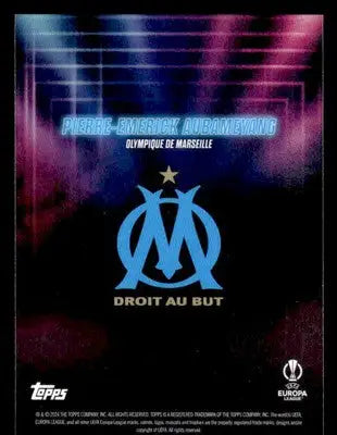2023-24 Topps Showtime UEFA Club Competitions #NNO Pierre-Emerick Aubameyang - Other