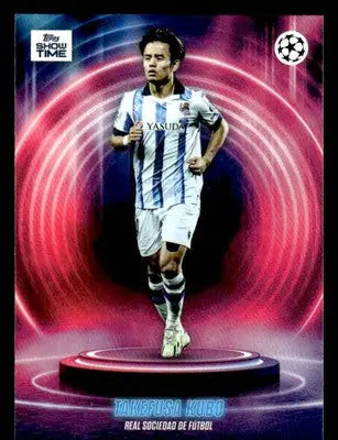 2023-24 Topps Showtime UEFA Club Competitions #NNO Takefusa Kubo - Soccer Card Single