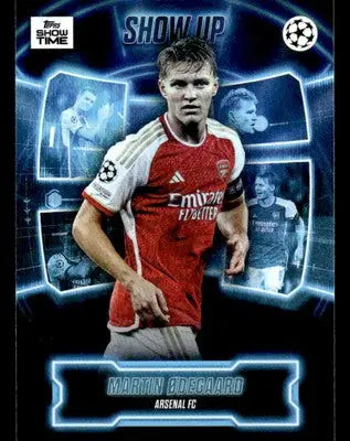 2023-24 Topps Showtime UEFA Club Competitions Show Up #NNO Martin Odegaard - Soccer Card Single