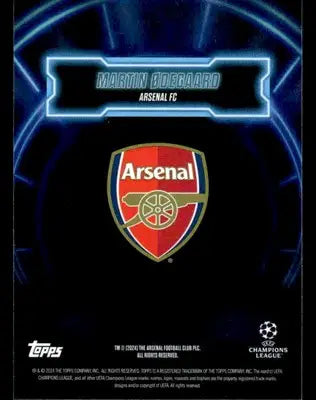 2023-24 Topps Showtime UEFA Club Competitions Show Up #NNO Martin Odegaard - Soccer Card Single