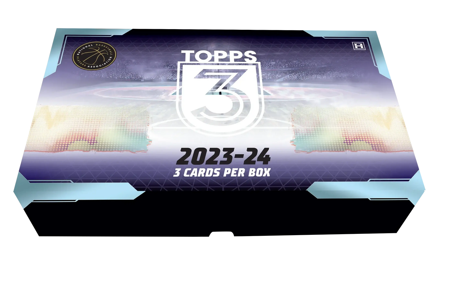 Topps Three Basketball 2023-24 Trading Card Box for Collectors and Sports Fans