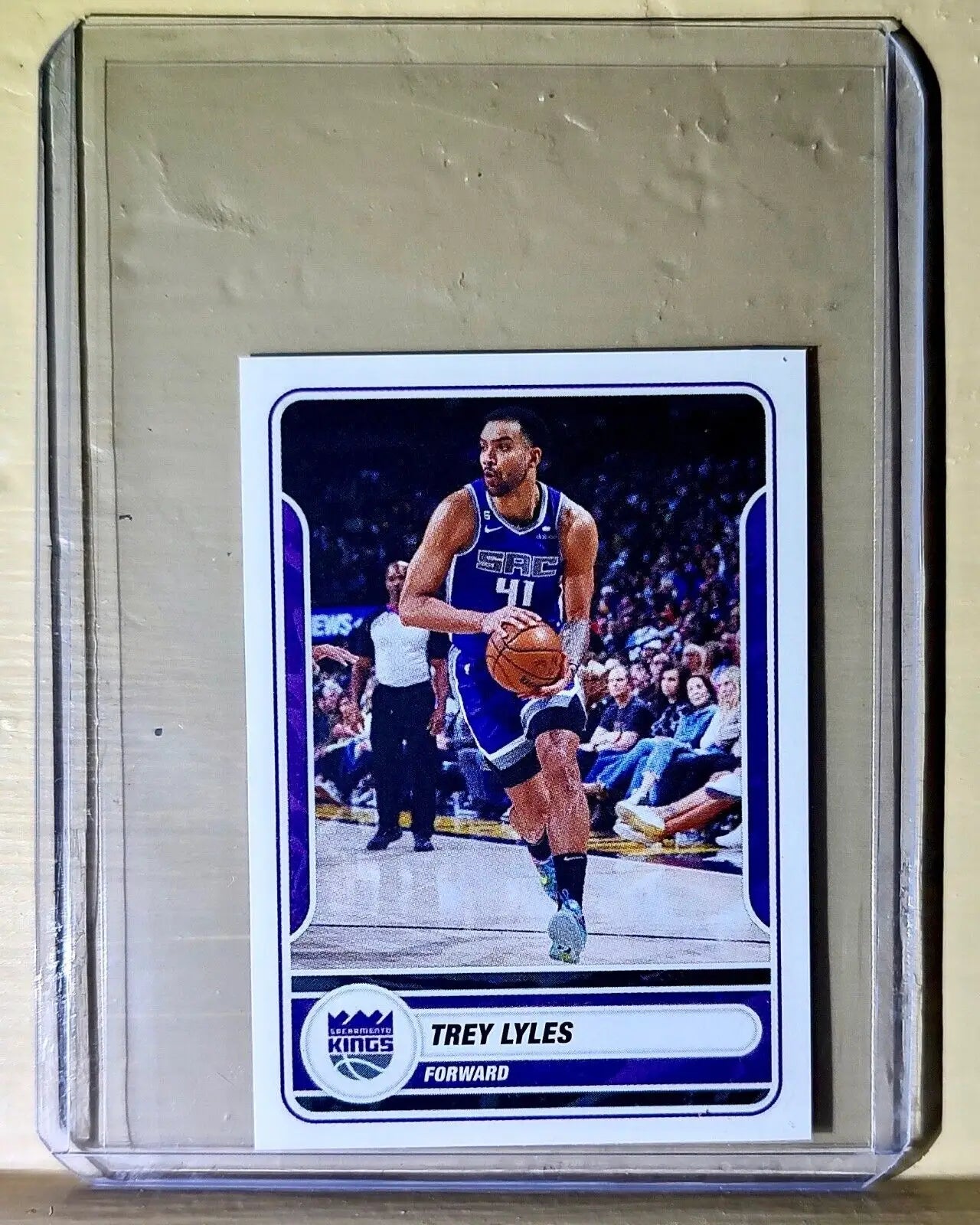 2023-24 Trey Lyles Panini NBA Basketball #459 Sticker Sacramento Kings - Basketball Card Single