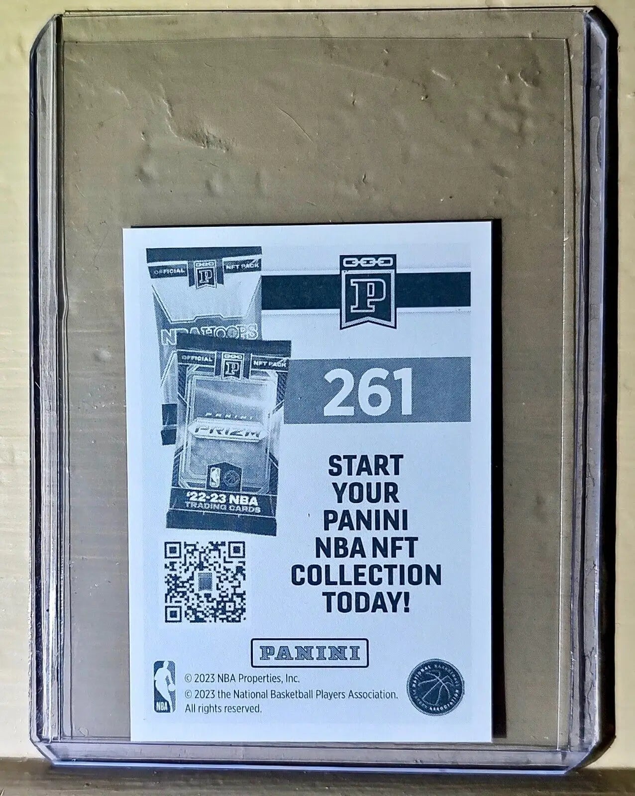 2023-24 Tyrese Maxey Panini NBA Basketball #261 Sticker Philadelphia 76ers - Basketball Card Single