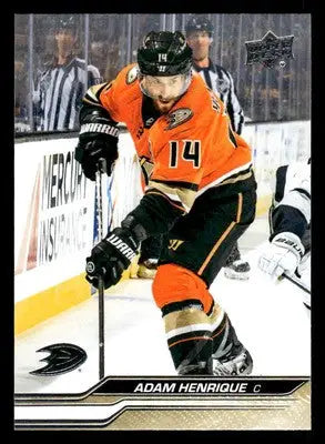 2023-24 Upper Deck #256 Adam Henrique - Hockey Card Single