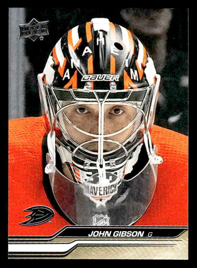 2023-24 Upper Deck #257 John Gibson - Hockey Card Single