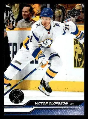 2023-24 Upper Deck #274 Victor Olofsson - Hockey Card Single